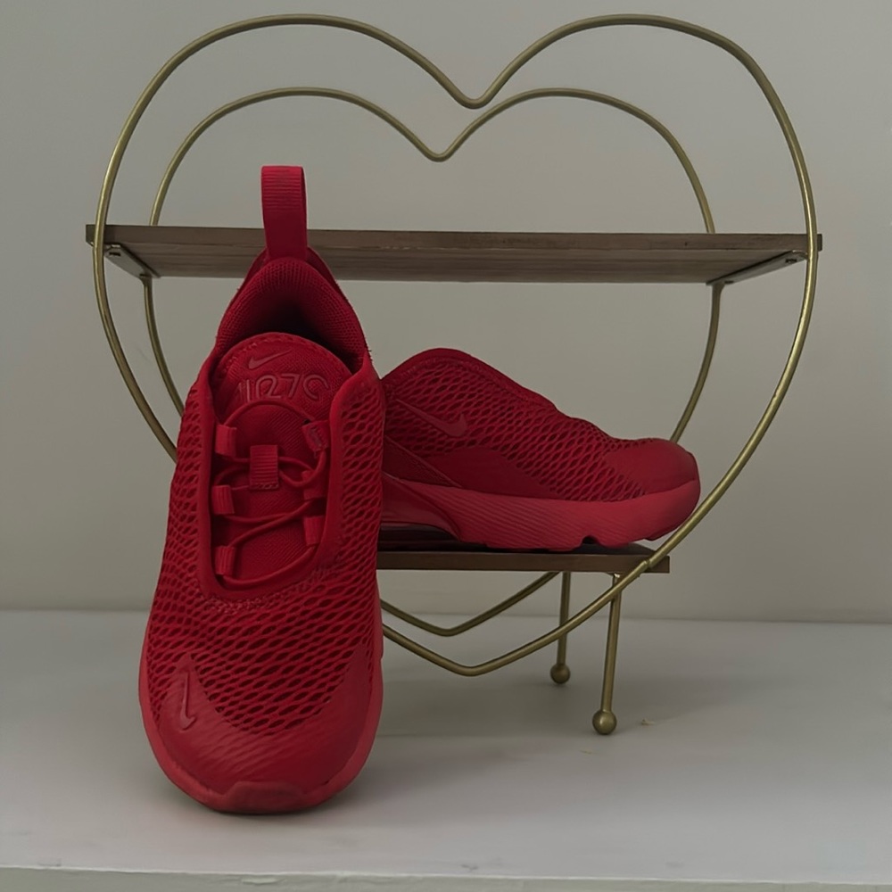 Red Nike Air Max size 8C